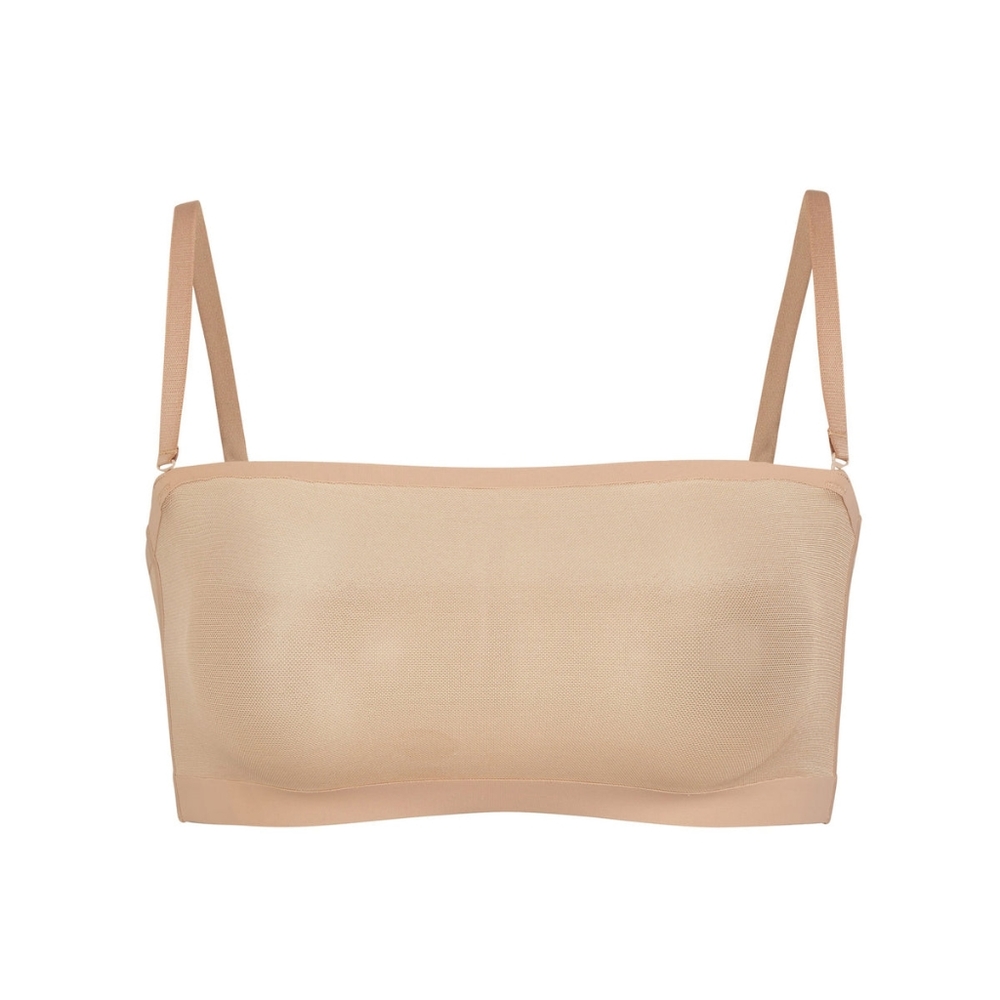SKIMS Sheer Sculpt Bandeau, S Clay